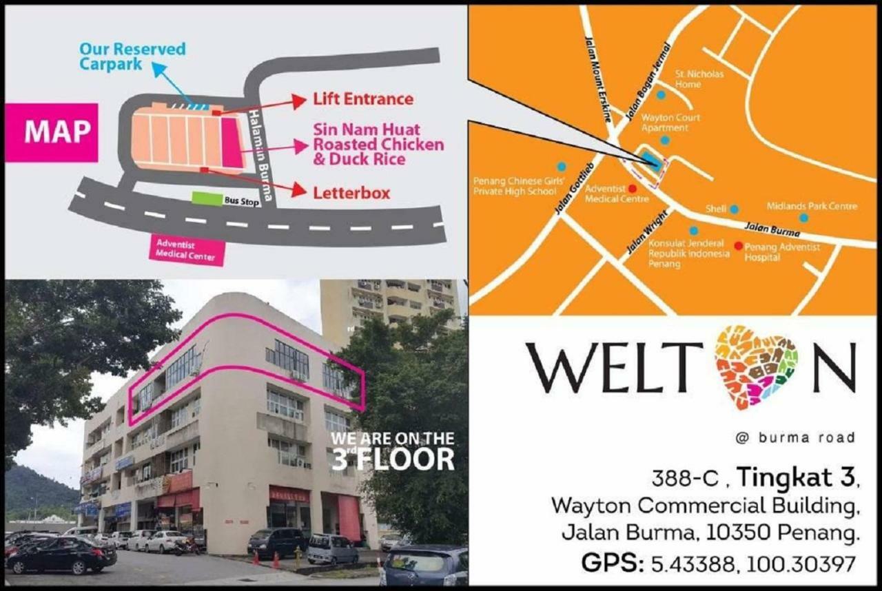 Welton Room Near Gurney Jalan Burma Georgetown Buitenkant foto